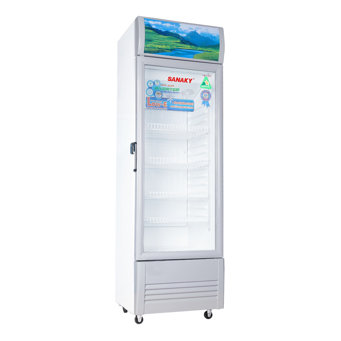 Inverter Upright Cooler With 1 Open Door